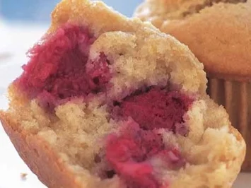 Himbeer-Zitronen-Muffins - Rezept