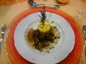 Beuf en dante - Rindfleisch in Rotwein - Rezept