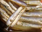 ( Galicien ) Navajas a la plancha - Rezept
