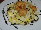 ( Galicien ) Ensalada con  ostras fritas - Rezept