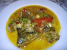 ( Galicien ) Rodaballo con berberechos - Rezept