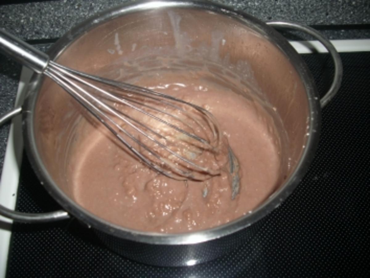 Schoko-Grieß-Törtchen mit Pudding-Grieß-Creme - Rezept - Bild Nr. 4