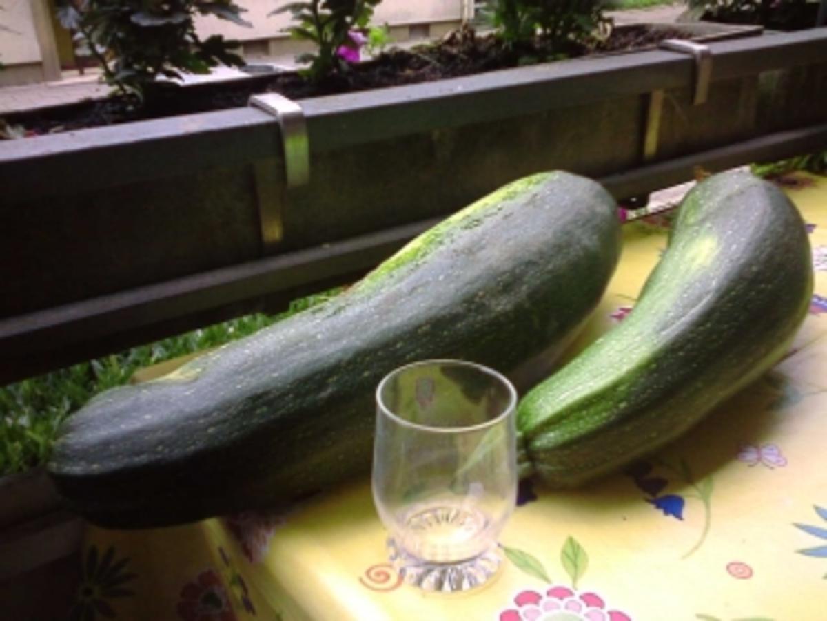 Bilder für Zucchinis gefüllt mit Couscous - Rezept