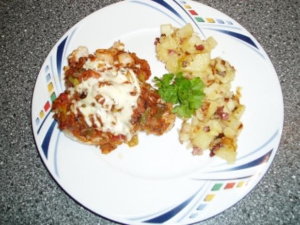 Schlemmerschnitzel mit Zwiebel und Knoblauchzehen - Rezept mit Bild ...