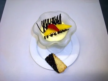 Mango-Joghurtmousse mit Gebäck - Rezept - Bild Nr. 2