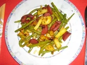 Kartoffel-Bohnen-Pfanne mit Chorizo - Rezept