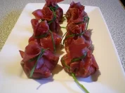 gefüllte Prosciuto-Säckchen - Rezept