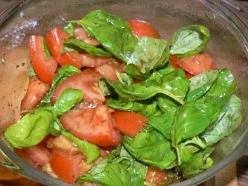 Basilikum-Tomatensalat - Rezept - Bild Nr. 2