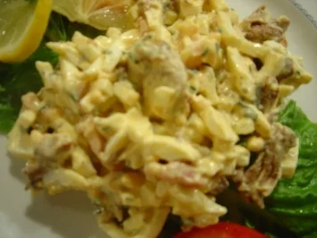 Eiersalat mit Bacon und Pfifferlingen... - Rezept - Bild Nr. 2