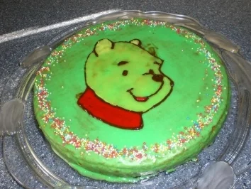 ** Kuchen & Co. ** Winnie Pooh Kuchen - Rezept