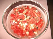 Tomatensalat mit Feta - Rezept