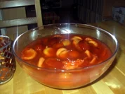 Beschwipstes Zwetschgenkompott - Rezept