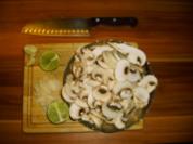 Champignon-Limetten-Soße - Rezept