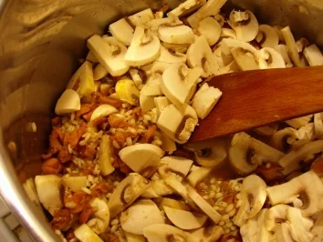 Rezept: Pilzrisotto Bild Nr. 2 Pilzrisotto - Rezept - Bild Nr. 2