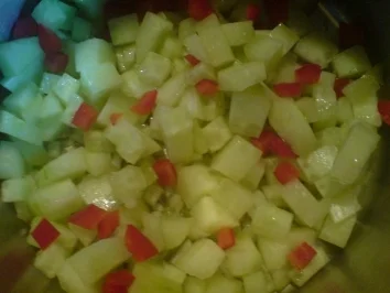 Suppe "Gurken-Paprika-Cremesuppe" - Rezept - Bild Nr. 2