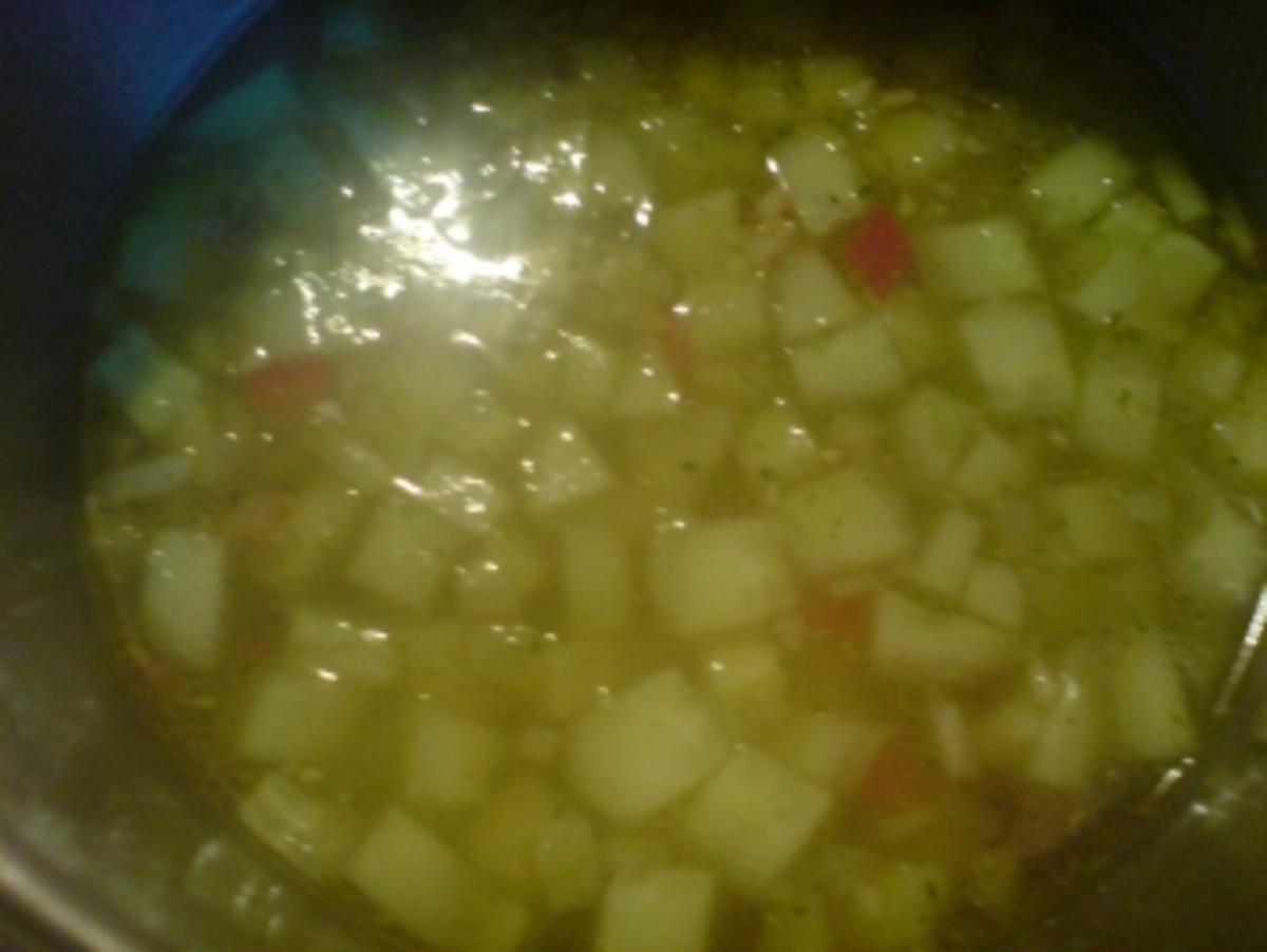 Suppe "Gurken-Paprika-Cremesuppe" - Rezept - Bild Nr. 3