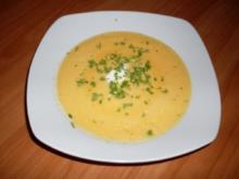 Feine Möhrencreme Suppe - Rezept