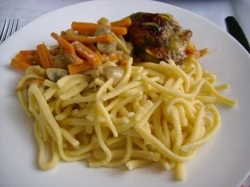 Rezept: Hähnchen auf Weißweingemüse>> Hähnchen auf Weißweingemüse>> - Rezept