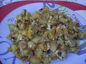 würstchen-bratkartoffeln - Rezept