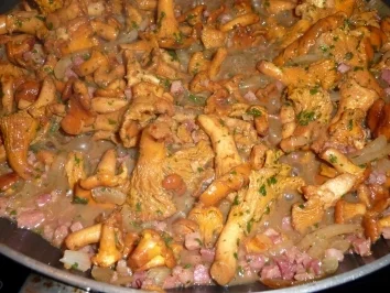 Pfifferlinge - Rezept