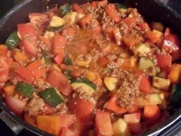 Ratatouille-Hack-Gratin - Rezept - Bild Nr. 2