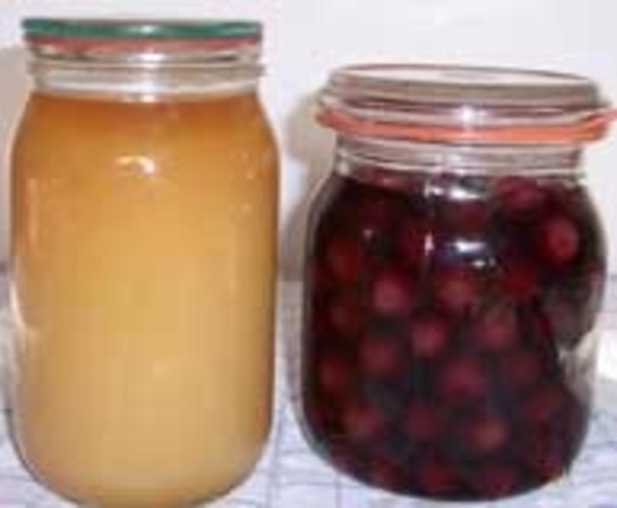Obst Einkochen - Rezept