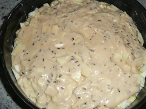 Rührteig Apfelkuchen mit Schoko - Rezept - Bild Nr. 3