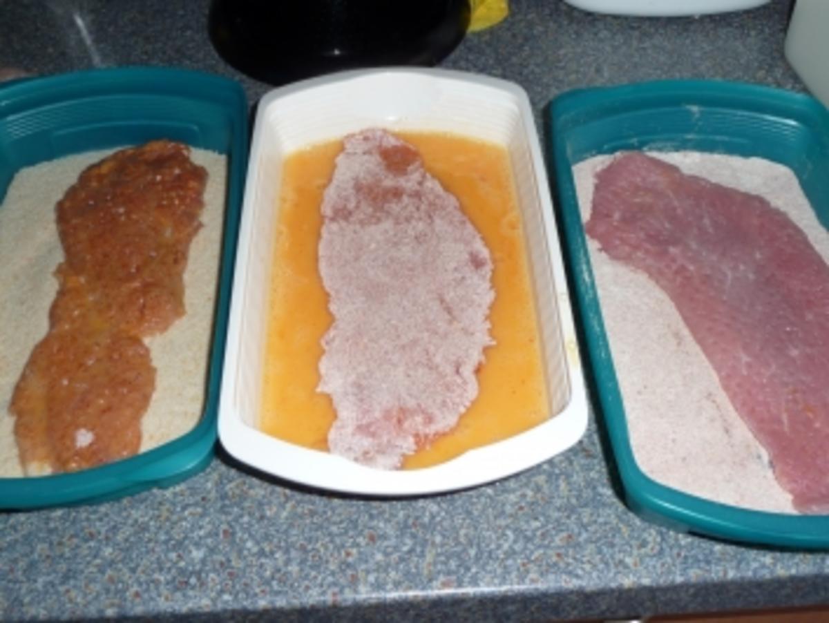Schnitzel mit Pfifferlinge,Salzkartoffeln und Sauce Hollandaise - Rezept - Bild Nr. 5