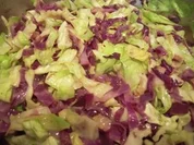 Bi-Spitzkohl mit Panhas und Bratkartoffeln - Rezept