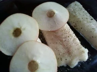 Kabeljau mit Apfel - Rezept - Bild Nr. 3