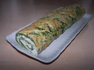 Spinatrolle mit Frischkäse - Rezept