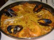 ( Galicien )Arroz con mariscos - Rezept
