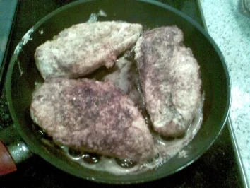 Hähnchenschnitzel mit Jägerchampignons - Rezept