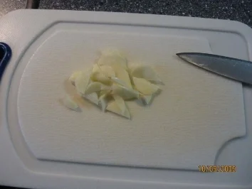 Rezept: Spaghetti aglio e olio - Spaghetti mit Knoblauch und ÖL Bild Nr. 4 Spaghetti aglio e olio - Spaghetti mit Knoblauch und ÖL - Rezept - Bild Nr. 4