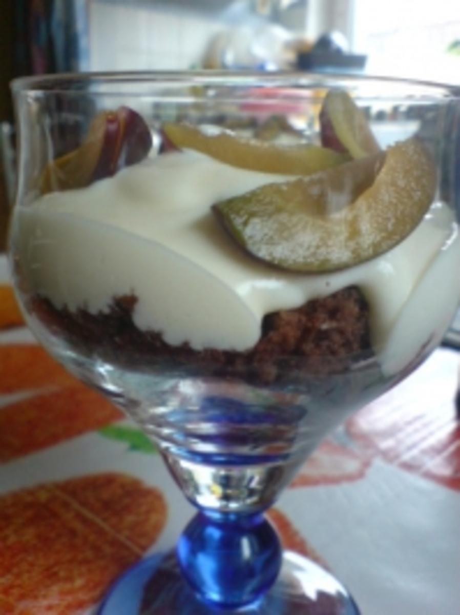 Pflaumen-Schicht-Dessert - Rezept - Bild Nr. 12