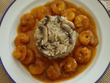 Garnelen in Limetten Tomaten Soße - Rezept - Bild Nr. 3