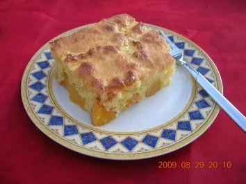 Rezept: Nektarinen-Blechkuchen Nektarinen-Blechkuchen - Rezept