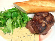 Steaks mit grüner Pfeffersauce - Rezept - Bild Nr. 2