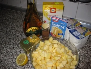 Rezept: Apfel-Streusel-Torte mit einem Schuss Calvados...mmmh ... Bild Nr. 2 Apfel-Streusel-Torte mit einem Schuss Calvados...mmmh ... - Rezept - Bild Nr. 2