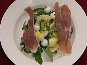 Rucolasalat mit Mango und Mozzarella (Ulli Potofski) - Rezept