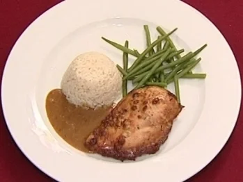 Kreolische Hühnerbrust mit Senf-Sojasoße (Ulli Potofski) - Rezept