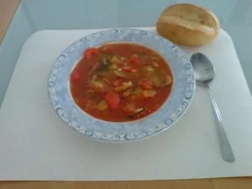 Rezept: Gemüsesuppe Bild Nr. 2 Gemüsesuppe - Rezept - Bild Nr. 2