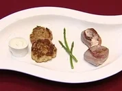 Gefangene Medaillons vom Schwein mit Gemüsetaler (Ira Meindl) - Rezept