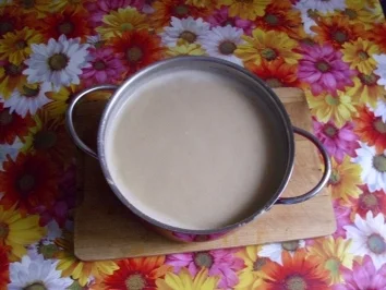 Rezept: Rippchen gekocht ~ Wiener Kartoffelklöße ~ Meerrettichsoße Bild Nr. 6 Rippchen gekocht ~ Wiener Kartoffelklöße ~ Meerrettichsoße - Rezept - Bild Nr. 6