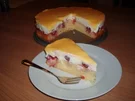 Kirsch-Schmand-Kuchen mit Eierlikörguss - Rezept