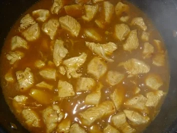 Rezept: Putengulasch ~ Pfannengemüse ~ Reis Bild Nr. 5 Putengulasch ~ Pfannengemüse ~ Reis - Rezept - Bild Nr. 5