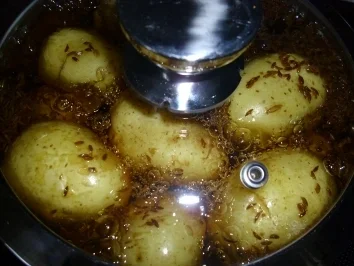 Pellkartoffeln ~ Quark ~ Leberwurst - Rezept - Bild Nr. 4