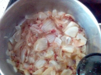 Steak mit Zwiebel zu Brot - Rezept - Bild Nr. 3