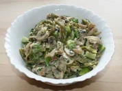 Champignons Bohnen Salat - Rezept