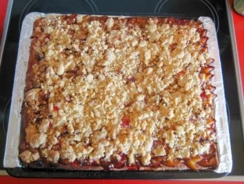 Pflaumenkuchen - Hefeteig - Lactosefrei - Rezept